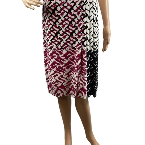 Donna Morgan A Pea in the Pod Maternity Dress Size L Multicolor Print - Picture 3 of 7